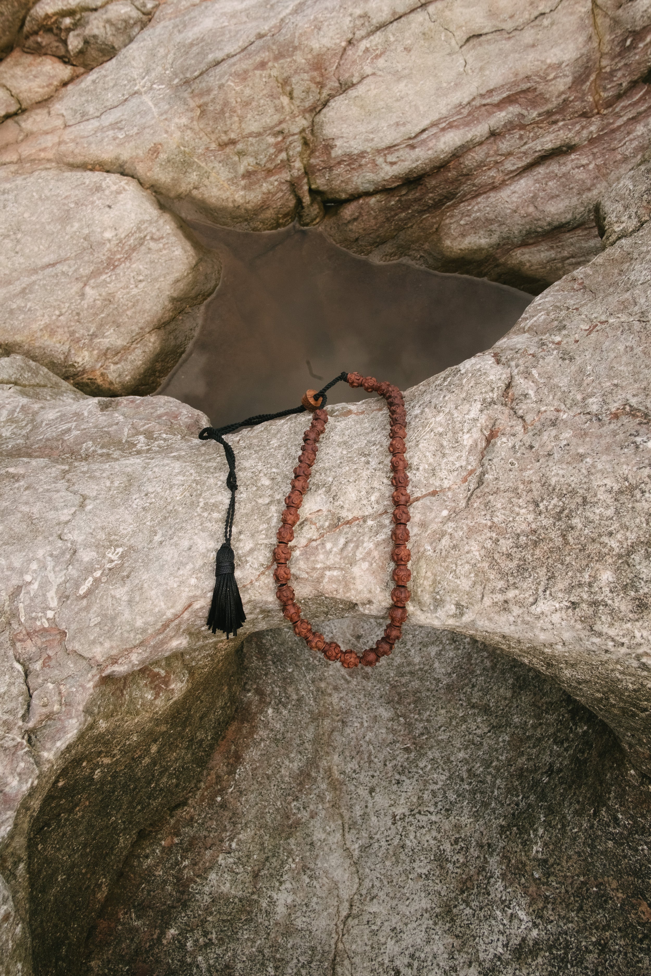 Collar de Cuentas de Viana de bubinga